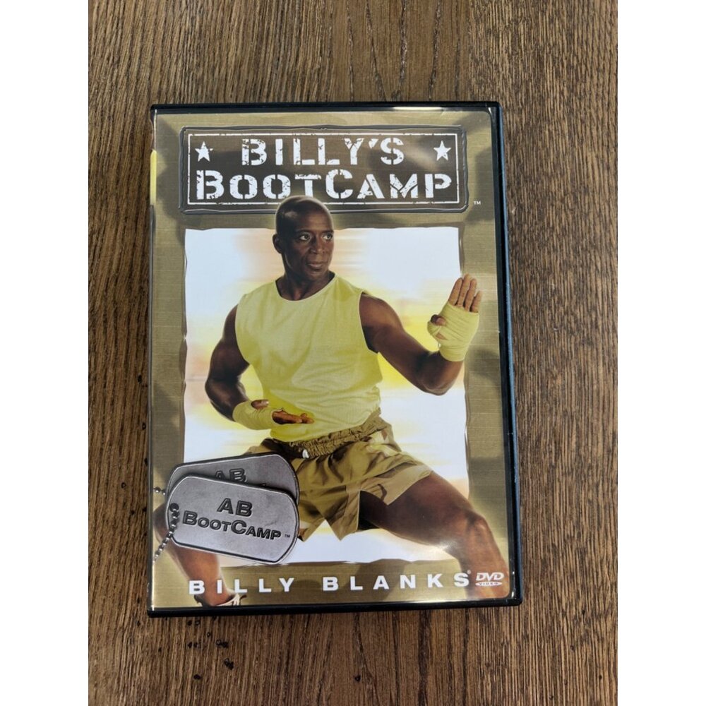Billys Bootcamp AB Bootcamp Workout DVD Fitness Exercise Billy Blanks Pre-Owned